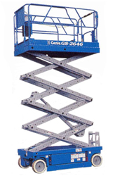 26' Wide Electric Scissor Lift