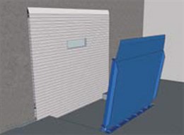 Vertical Storing Dock Leveler